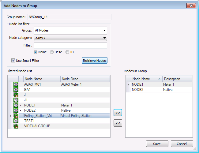 Add Nodes to Group